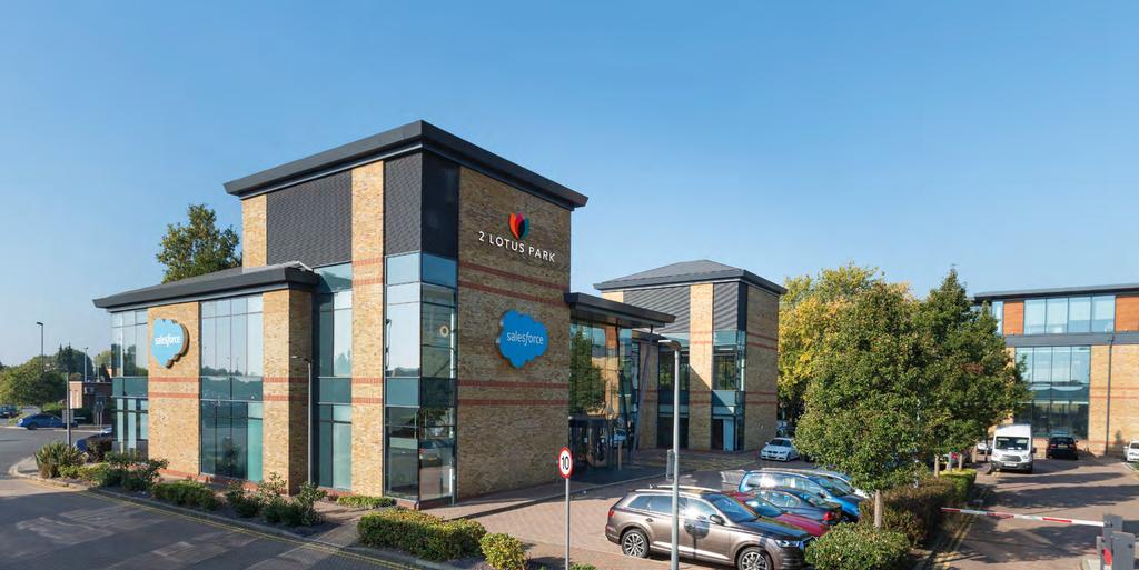 Take your business to the next level 2 Lotus Park has been comprehensively refurbished by asset owners Legal and General Investment Management, offering maximum flexibility to meet the demands of the