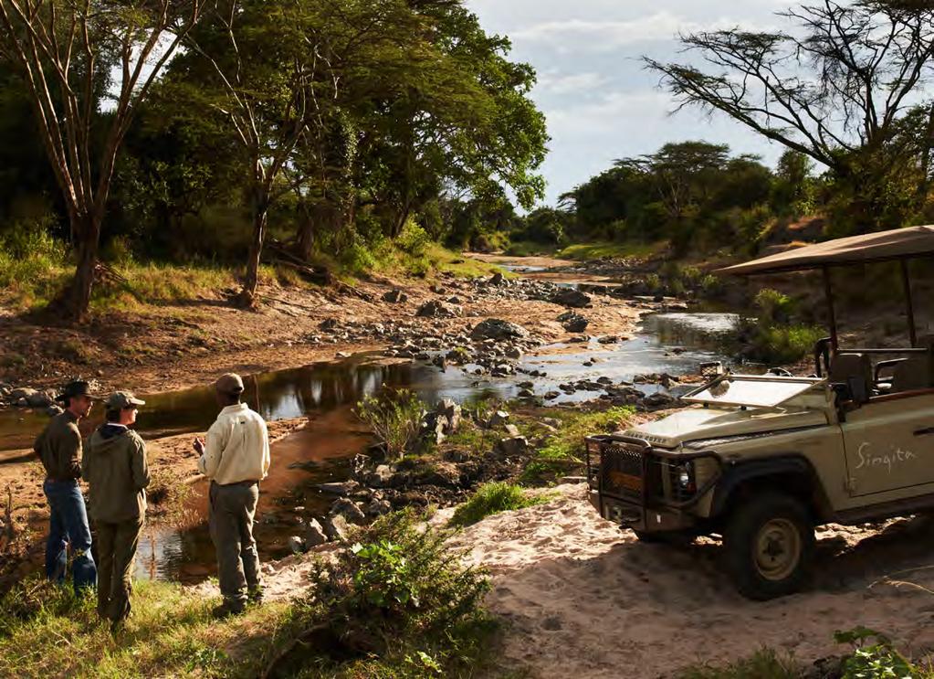 Down-to-earth safari Using this down-to-earth riverine lodge as a base to connect freely