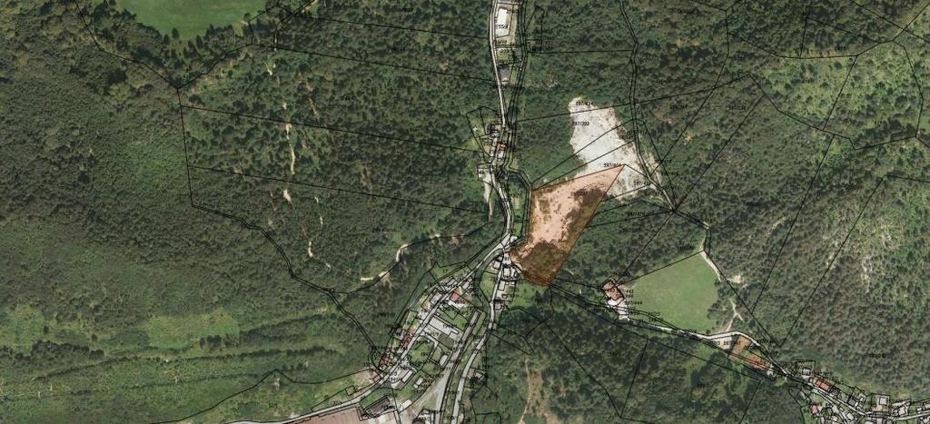 12. Kamnolom (Quarry) Trebež Location description: The real estate is located at the edge of the settlement Trebež (village Koroška Bela).