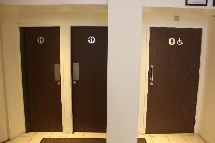 Once on the tour, guests need to descend back down to the ground floor to use the toilets.
