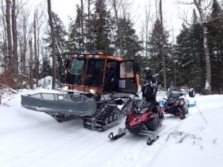 damage and down time. We are hoping for repeat of last year as we train some new groomer operators. Lots of snow and lots of groomer operators leads to lots of great trails and lots of happy sledders.