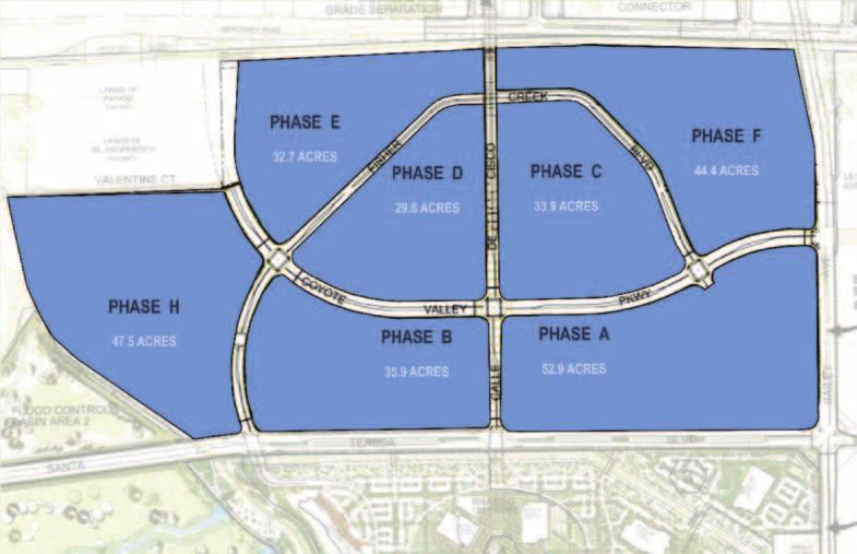 Research Park > Approved Entitlements Project Phases A & F Ready to Build PHASE SF A ±,282,83 B ± 98,000 C ± 27,637 D ± 688,807 E ± 80,7 F ± 86,000 H ±,39 valentine ct PHASE H 7. acres PHASE e 32.