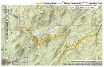 Certification of new trail to Wren Falls in the Heritage Chapter area Casey Sag Rd.