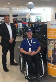 The support could not have been more professionally handled by Motability.