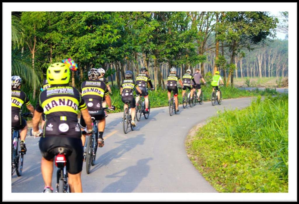 Thailand Rides 2017 What you need to know to get on a bike in January The aim of this document is to answer those questions that you have now that you have been selected to join us on the ride.