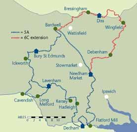 Historic Wool Towns Tour TOUR 5A 5 days (4 nights) West Suffolk s wool towns are steeped in history, nestling alongside small fleece-washing rivers in hallmark rolling countryside.