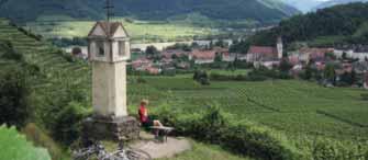 (Enns) Lehen Kms: 44-79 Overnight Grein Day 5 Pilgrimage sites & panoramas Grein Persenbeug Marbach Miles: 19-22 (Transfer with bikes up out of Kms: 31-36 river valley included) Overnight Maria