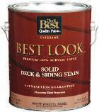 29 97 Best Look Exterior Latex Semi- Transparent Deck & Siding Stain For