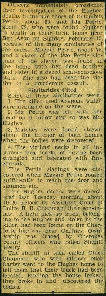 1942 about the gruesome murders
