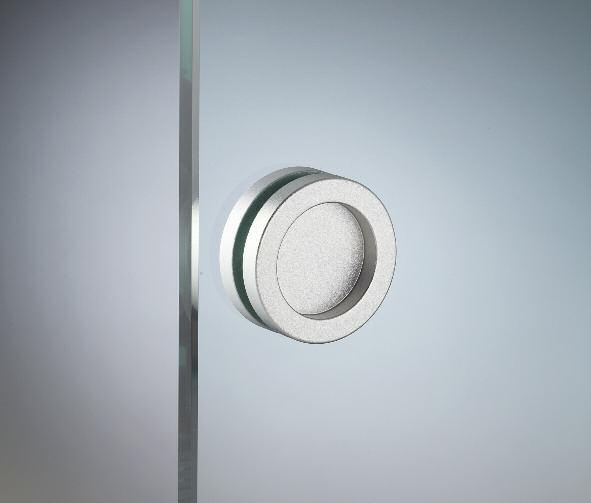 HANDLES FOR SLDNG DOORS HANDLES FOR SLDNG SYSTEMS 6036 Material: Aluminum Features: Aluminum Ø 60 mm pair of handles. A Ø 38 mm hole is necessary for the mounting.