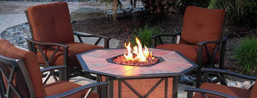 octavian Series Fire Tables Octavian Series Niagara Newport Windsor Fire Tables Includes: Battery Operated Igniter