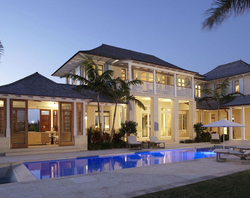 Caribbean and the best quality of construction and millwork possible.