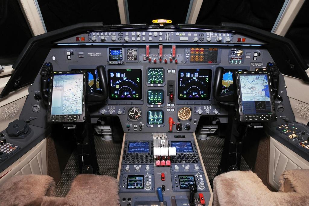 AVIONICS & COCKPIT AVIONICS: (Collins Pro Line 4 Avionics System w/ 4-Tube EFIS) COMMUNICATIONS: (3) Collins VHF 422D with 8.