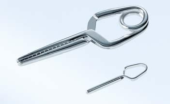 Unique: temporary or permanent application Depending on the intraoperative situation, the clips can be applied temporarily and removed again after the operation, or they are simply left on the vessel