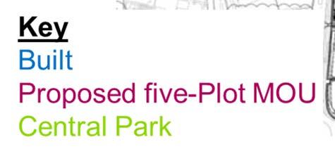Memorandum of Understanding July 2012 Five plots: two at Peninsula Quays two