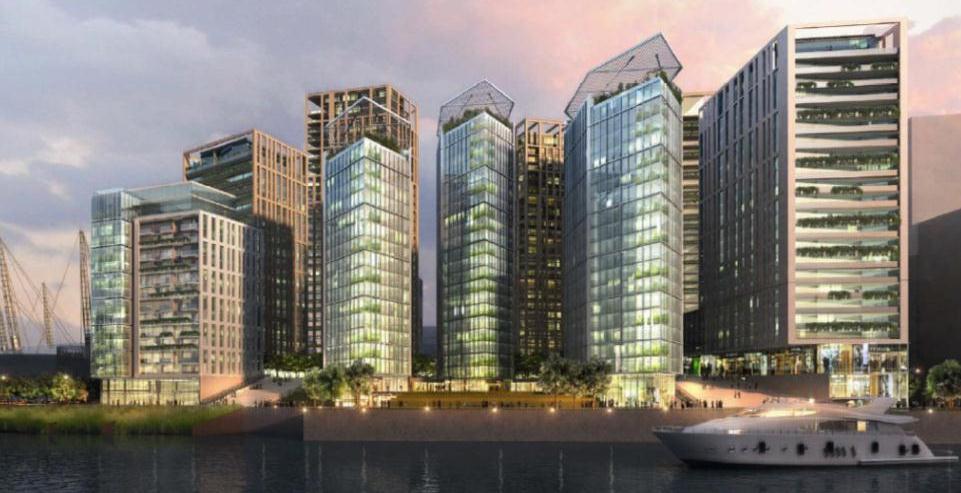 Peninsula Quays: Mixed-Use Urban Village Residential: 1,683 dwellings convenient for affluent