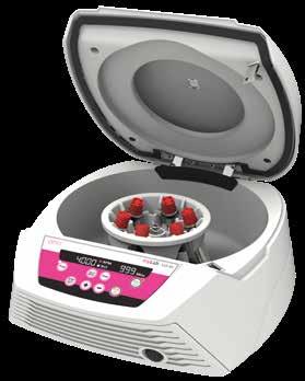 Clinical Centrifuge 4000 rpm CLC-01 30 Usage - designed for blood centrifugation and other clinical applications Multiple rotor and tube options - 6x10 ml (swing out rotor) / 8x15 ml (fixed angle