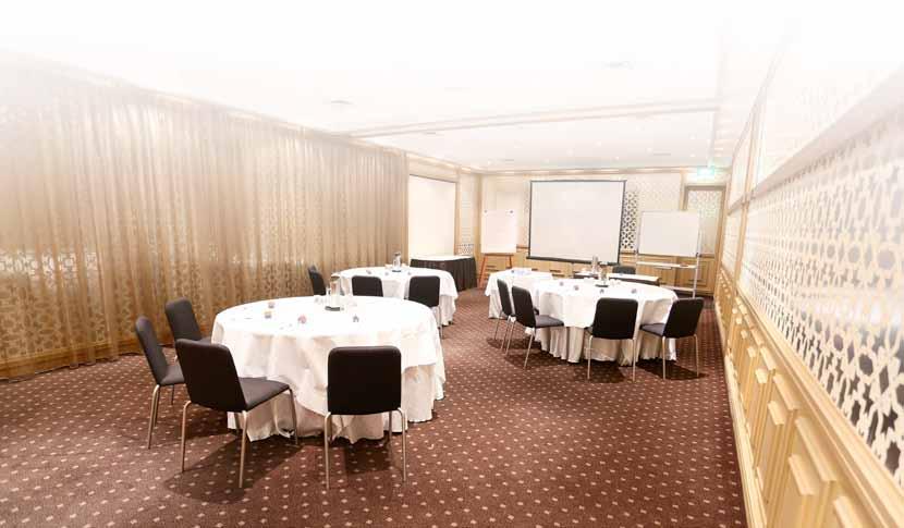 the wellington room Ideal for medium size meetings, The Wellington Room has an adjoining annex suitable for morning and afternoon teas and working lunches.