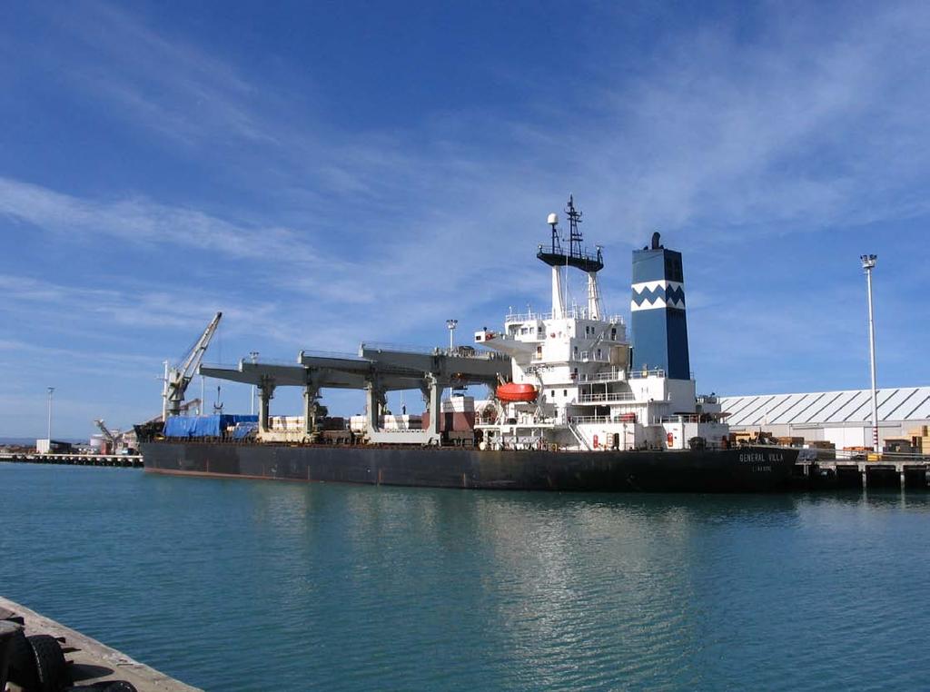 VESSEL DETAILS Ship Name: Ship Type: Certified Operating Limit: Port of Registry: Flag: Construction Material: Bulk Carrier International Limassol Cyprus Steel Length Overall