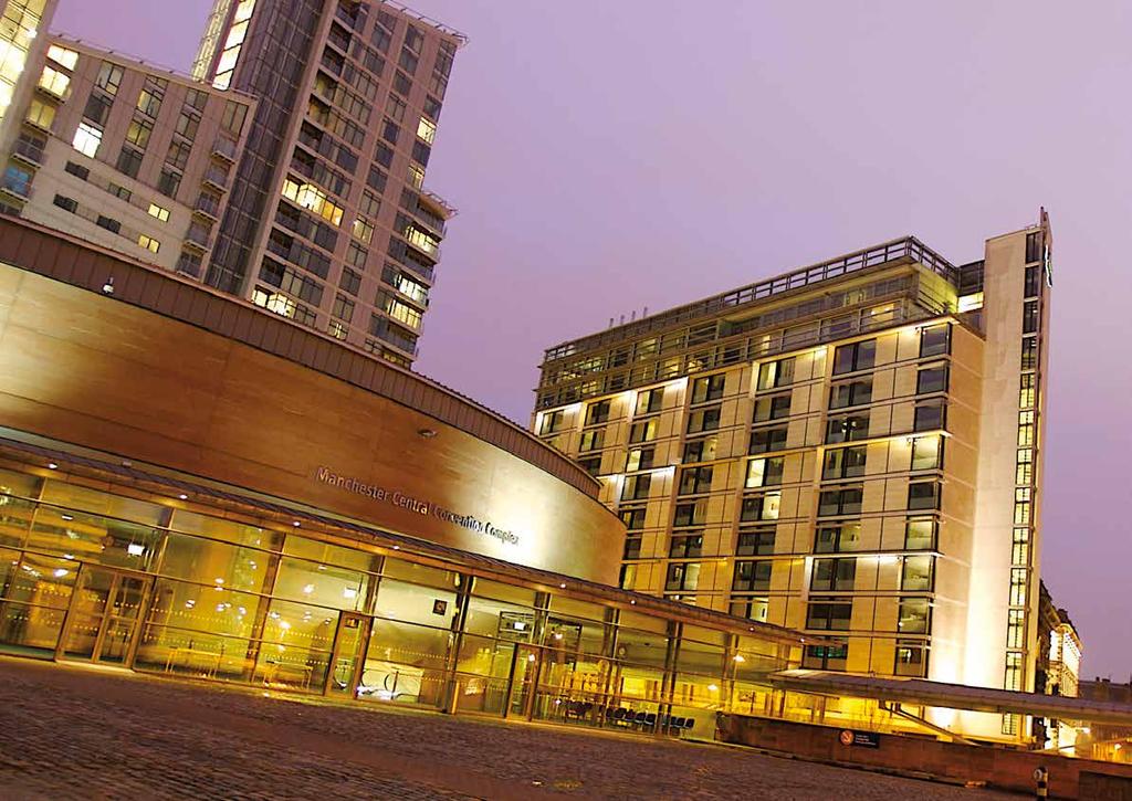 VENUE INFORMATION Manchester Central is an award-winning conference centre in the heart of one of Britain s most