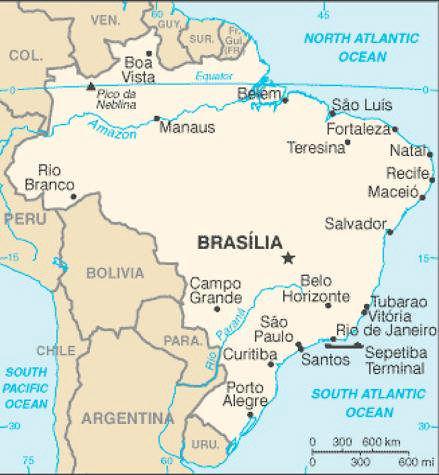 Brazil Country Overview Brazil has the largest and most modern industrial park in Latin