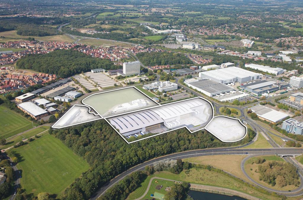 M4 - J10 Fujitsu Daler-Rowney Boehringer Ingelheim Waitrose FLEXIBILITY SEGRO PARK Construction is already underway on phase 1, to deliver 90,000 sq ft of best in class industrial / logistics space