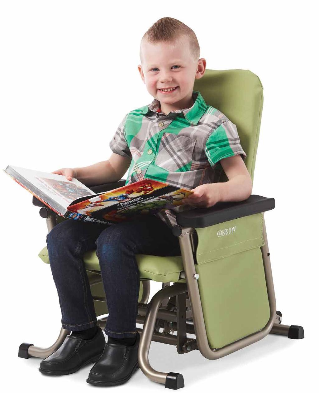 PARTICIPATION IN LEARNING Help children be a part of the activities and learning by providing the most comfortable seat in the house!
