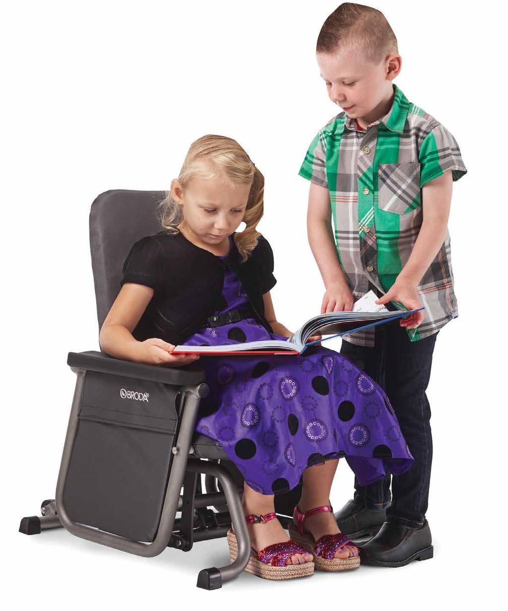 SAFETY & DURABILITY The Aspire Pediatric Glider provides unsurpassed safety and durability.