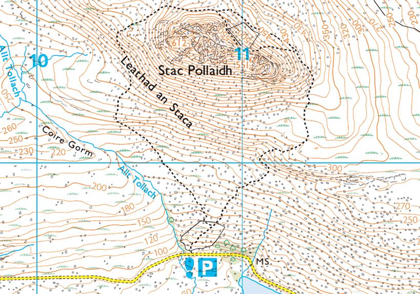 Stac Pollaidh is arguably one of the finest mountains in Scotland despite its height only reaching just over 2000 feet according to OS maps.