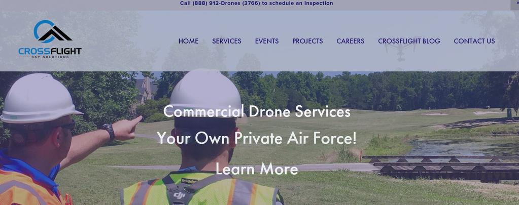 CrossFlight Sky Solutions- Subcontractor CrossFlight Sky Solutions is a premier provider of aerial photography and data collection services.