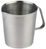 JUG WITHOUT FOOT STAINLESS STEEL GRADUATED JUG WITH