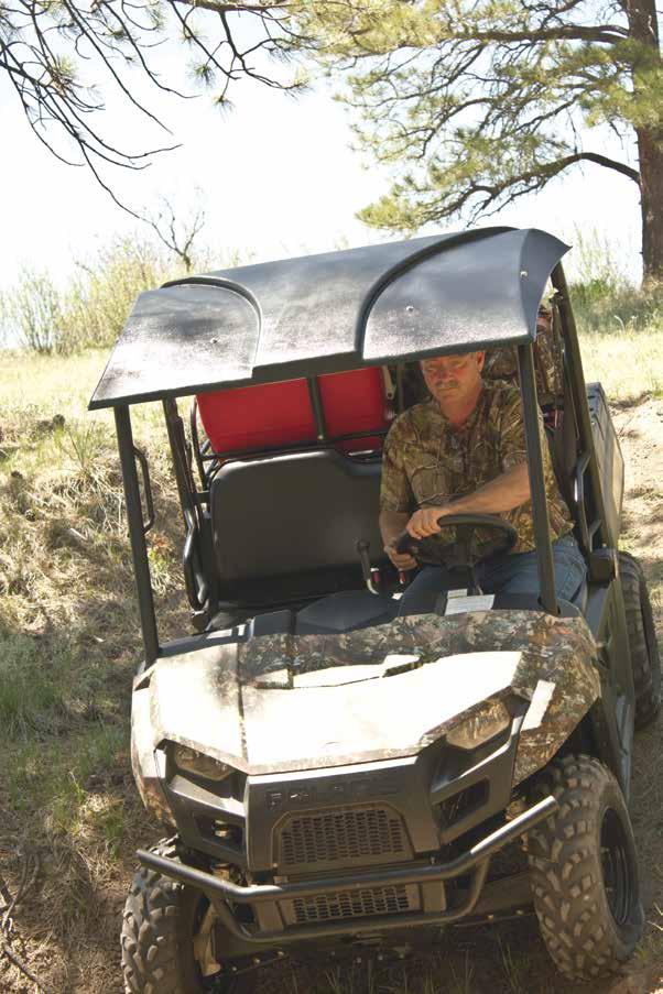 The Hornet Ranger roof is not a one size fits all roof but rather specifically designed to fit the Polaris TM Ranger Midsize 400/500/570/800EV.