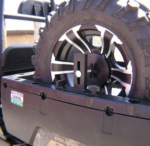 RANGER ACCESSORIES Products on this page attach directly to your Ranger Bed and do not attach to a Hornet Rack or Rail System. RANGER ACCESSORIES Spare Tire Carrier R-800ST $149.