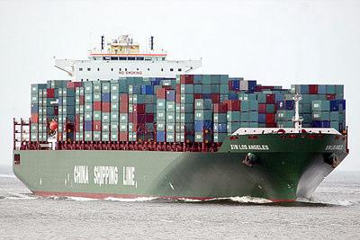 most standard postpanamax ships and one more than most large +8,000 TEU designs.