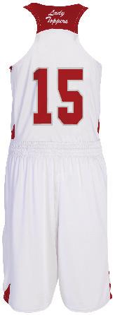 WOMEN S PERFORMANCE GAME JERSEY Back VIEW WOMEN S