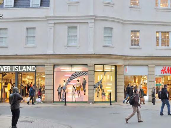 111 HIGH STREET CHELTENHAM 006 BUILDING Active and inviting entrances, well positioned on the