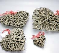 French Lavender Hearts placed