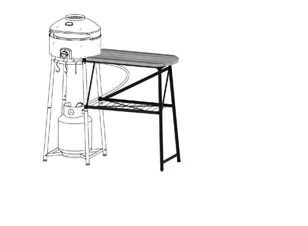 Pizza Oven Workstation for use with Leg Kit FOR 6000 SERIES PORTABLE OVENS OWNER S MANUAL IMPORTANT: This instruction manual contains important information necessary for the proper assembly and safe