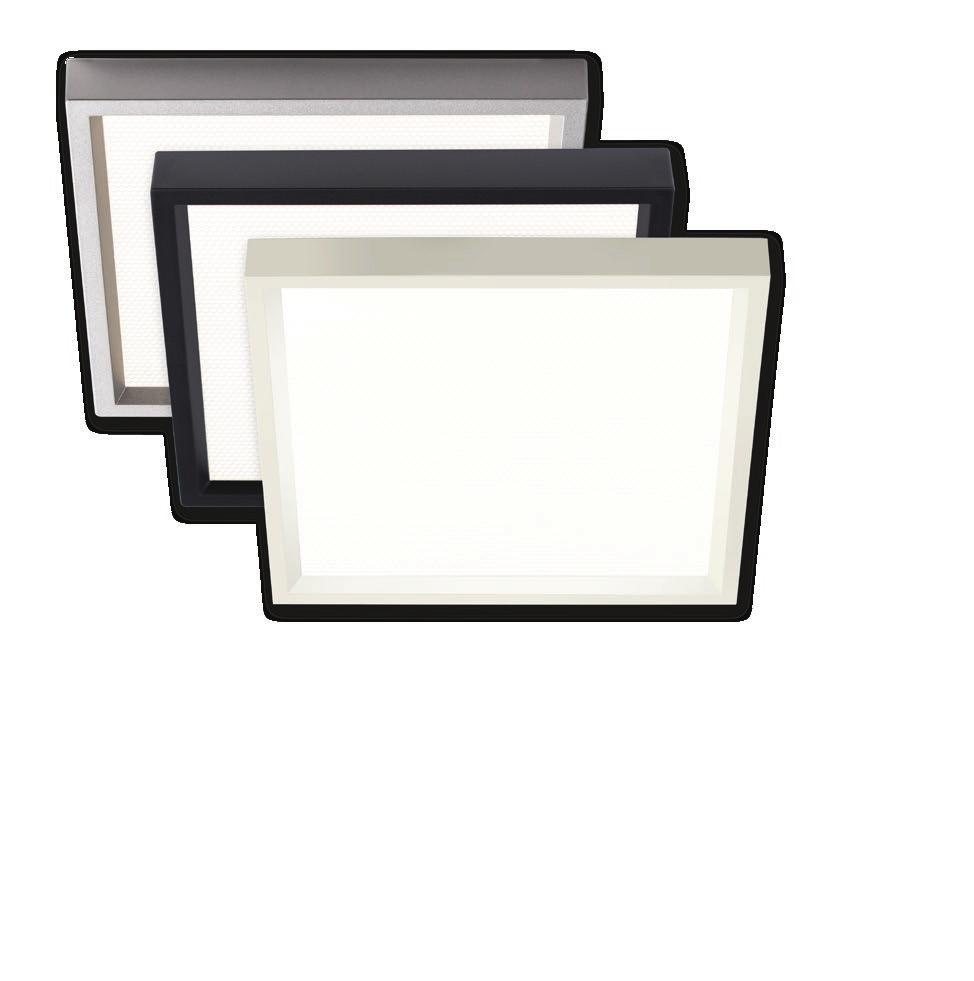 SlimSurface LED Square aperture Specifications SlimSurface LED 4" and 6" square aperture 4 3 111 mm SlimSurface LED 4" downlight 4 3 111 mm SlimSurface LED 6" downlight