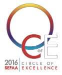 2016 Circle of Excellence Sponsorships Contact Tiffany Foss at Tiffany@SEFAA.org or 800-627-7921 to reserve your sponsorship package.