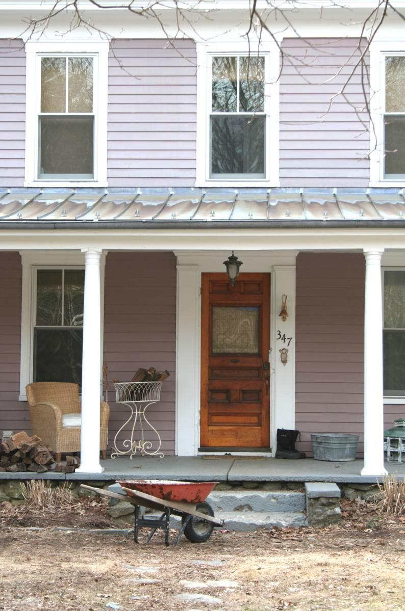 Detail of porch and