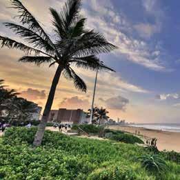 EXPLORE SOUTH AFRICA DURBAN & SURROUNDS This is the wet n wild city, where the sun shines all year round, and the warm Indian Ocean calls.