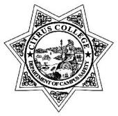 Department of Campus Safety Daily Crime Log Calendar Year 2015 Nature Property Damage Burglary 459 PC Employee Injury Battery 242 PC 2015 001 01/03/2015 1825hrs 01/03/2015 1800hrs 2015 002 01/13/2015