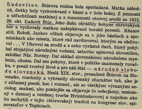 Kurtha, že škoda im bolo neprísť do Bánoviec, kde by boli videli živelný a mohutný prejav expanzívneho slovenského nacionalizmu.