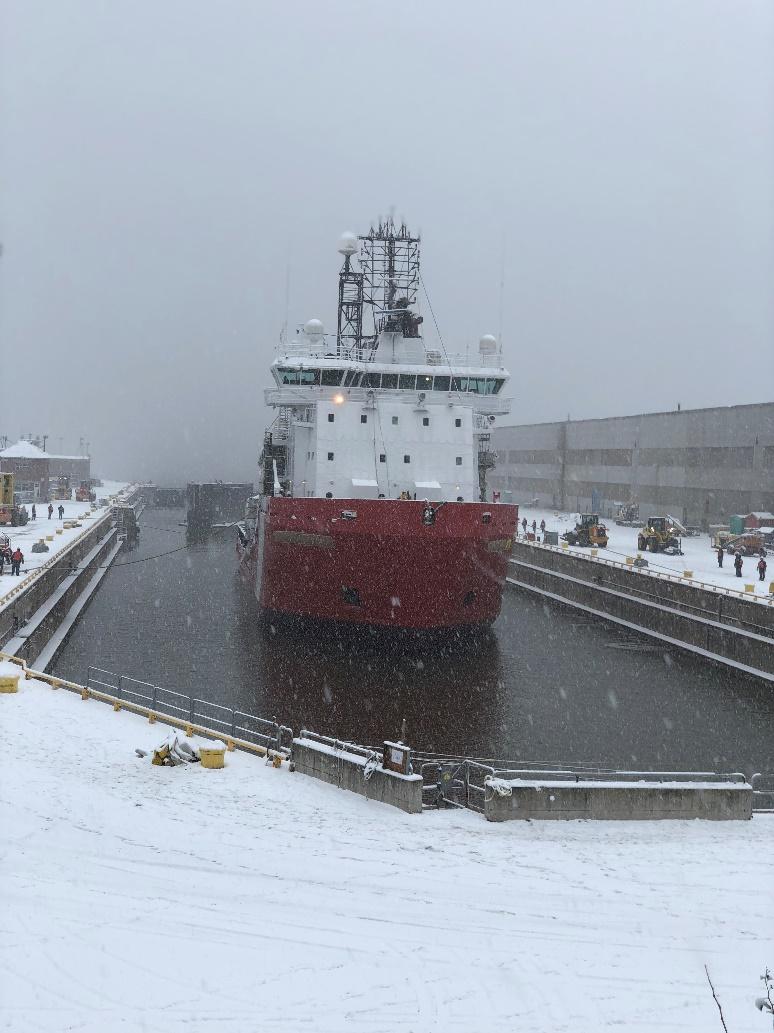 New Icebreakers - Project Update November 13 th : First vessel to