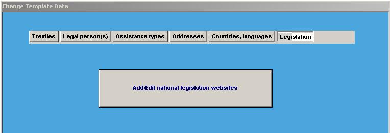 Ovo će Vas odvesti do spiska svih internet/web stranica koje sadrže nacionalne propise, a koje su već pohranjene u bazi podataka. Funkcija uključuje i veze sa UNODC Katalogom propisa (www.unodc.