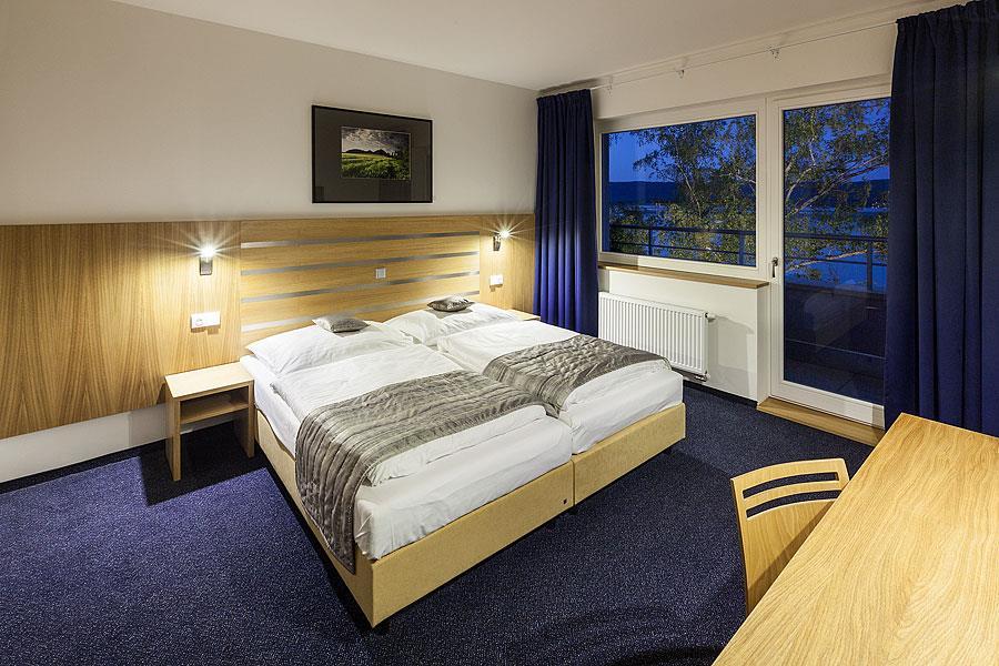 COMFORTABLE ACCOMMODATION Guest accommodation is offered in 62 new rooms (120 beds) featuring a minibar, telephone, satellite TV, internet and a safe.