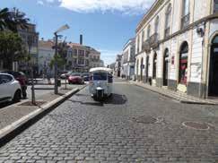 Day Two Half Day Tuk-Tuk Tour: Travel along the cobbled streets of the capital's historic centre, by electric tuk-tuk, visiting attractions including the Campo de São Francisco, where the main