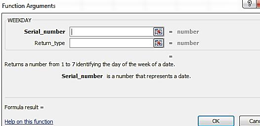Funkcija Date se koristi za unos datuma. U polje Year unesite broj koji predstavlja godinu, Month broj meseca i Day broj koji predstavlja dan.