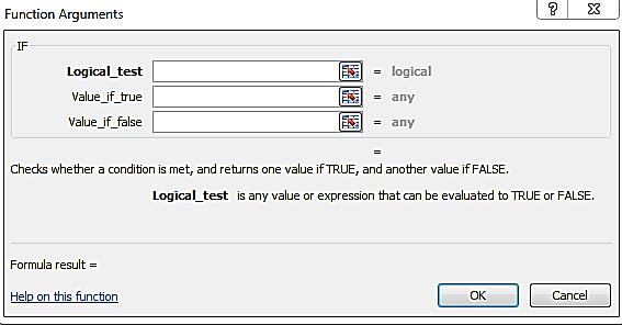 Logičke funkcije If - je logička funkcija koja ispituje zadati uslov i na osnovu rezultata testa vrši dalje akcije. Kao rezultat testa mogu se javiti dve vrednosti: tačno ili netačno.